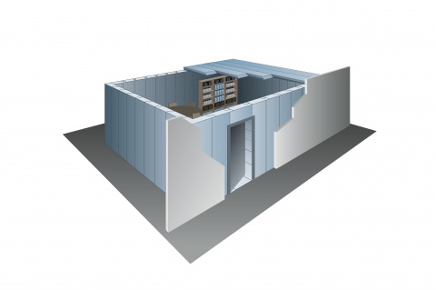 Habitaciones del Pánico con paneles reforzados